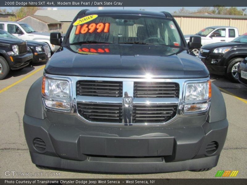 Modern Blue Pearl / Dark Slate Gray 2008 Dodge Nitro SXT 4x4
