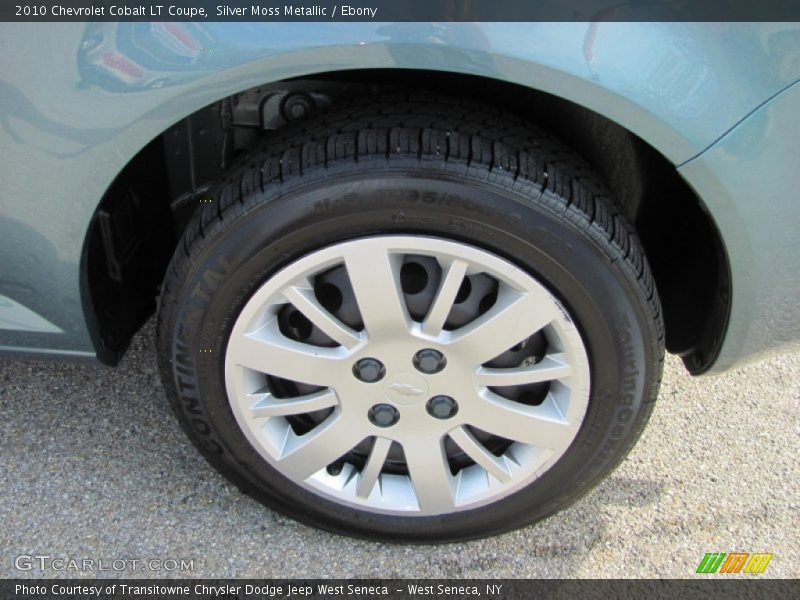 Silver Moss Metallic / Ebony 2010 Chevrolet Cobalt LT Coupe