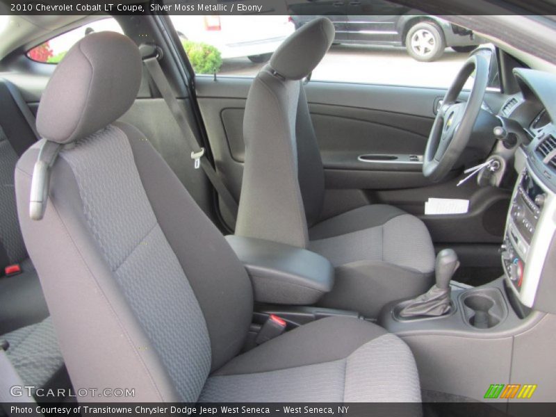 Silver Moss Metallic / Ebony 2010 Chevrolet Cobalt LT Coupe