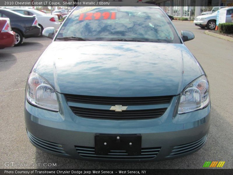 Silver Moss Metallic / Ebony 2010 Chevrolet Cobalt LT Coupe