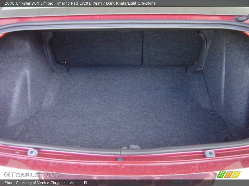 Inferno Red Crystal Pearl / Dark Khaki/Light Graystone 2008 Chrysler 300 Limited
