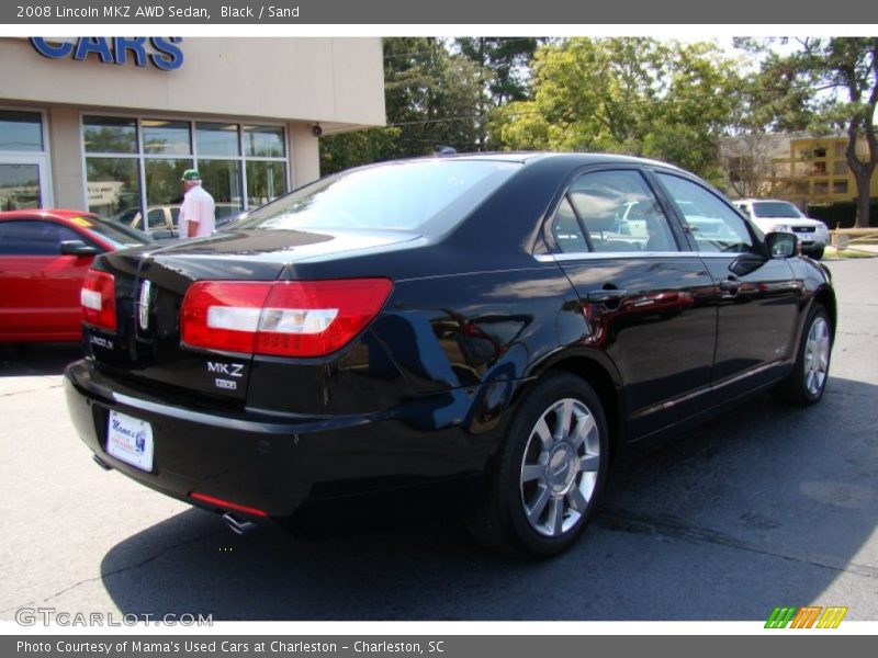 Black / Sand 2008 Lincoln MKZ AWD Sedan