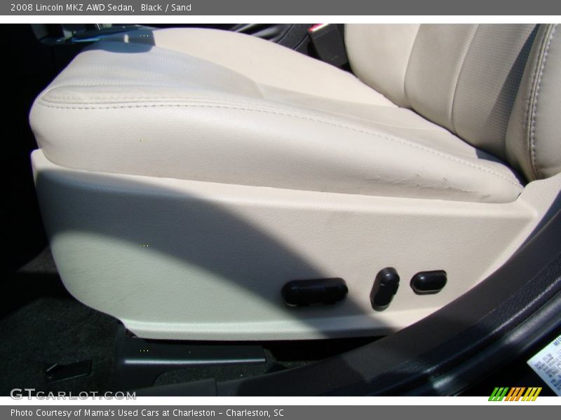 Black / Sand 2008 Lincoln MKZ AWD Sedan