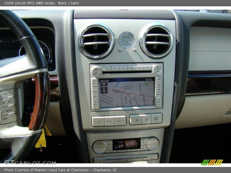Black / Sand 2008 Lincoln MKZ AWD Sedan