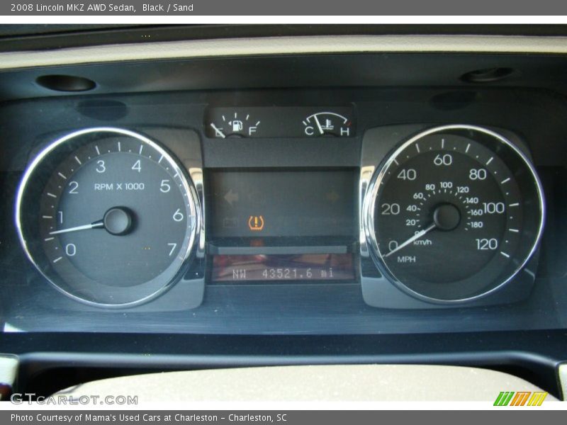 Black / Sand 2008 Lincoln MKZ AWD Sedan