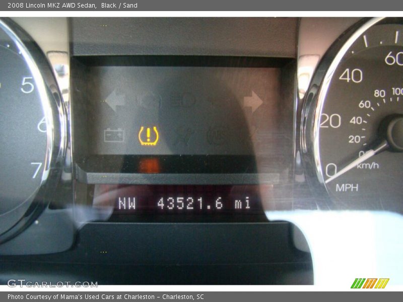 Black / Sand 2008 Lincoln MKZ AWD Sedan
