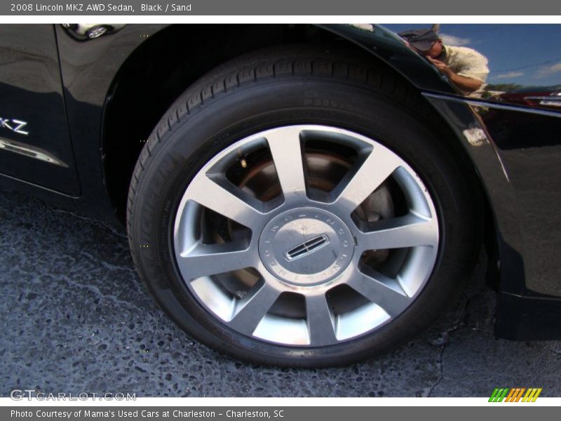 Black / Sand 2008 Lincoln MKZ AWD Sedan