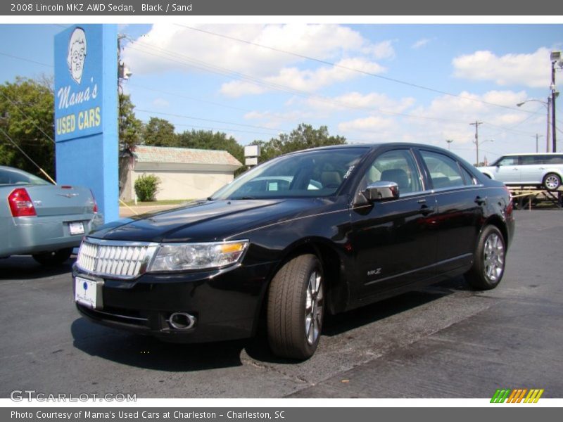 Black / Sand 2008 Lincoln MKZ AWD Sedan