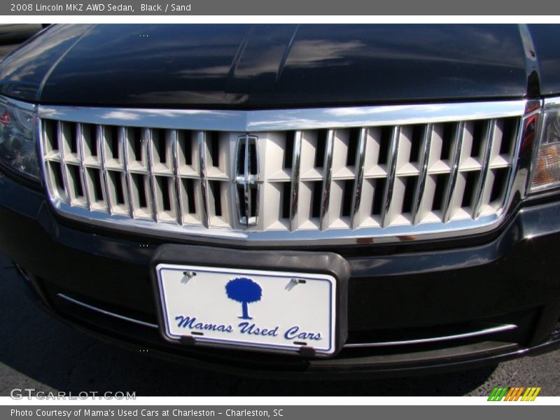 Black / Sand 2008 Lincoln MKZ AWD Sedan