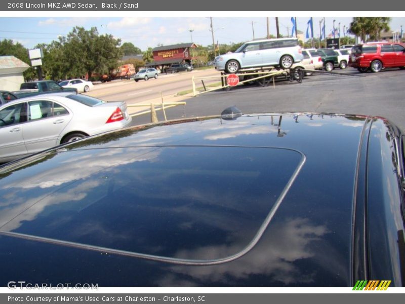 Black / Sand 2008 Lincoln MKZ AWD Sedan