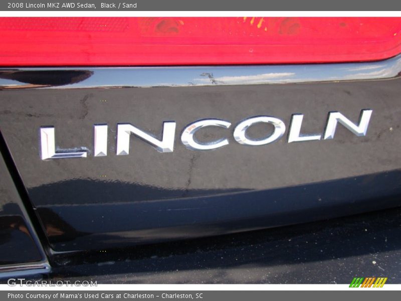 Black / Sand 2008 Lincoln MKZ AWD Sedan