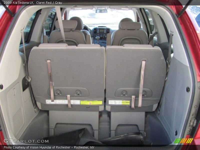 Claret Red / Gray 2009 Kia Sedona LX
