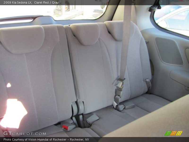 Claret Red / Gray 2009 Kia Sedona LX
