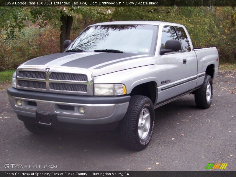 Light Driftwood Satin Glow / Agate Black 1999 Dodge Ram 1500 SLT Extended Cab 4x4