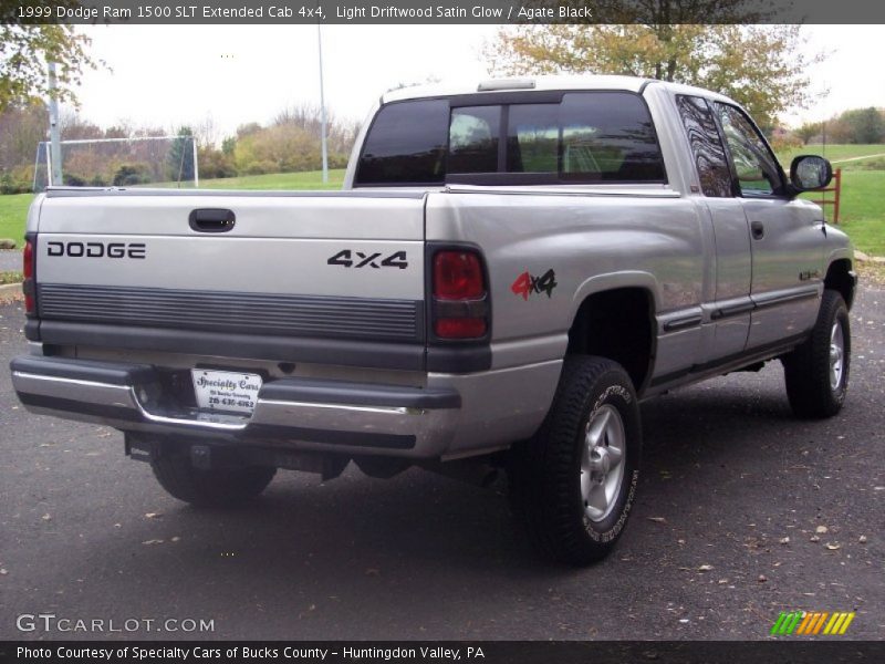 Light Driftwood Satin Glow / Agate Black 1999 Dodge Ram 1500 SLT Extended Cab 4x4