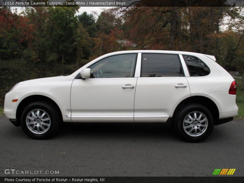 Sand White / Havanna/Sand Beige 2010 Porsche Cayenne Tiptronic