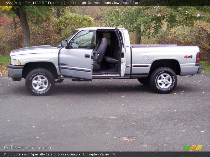 Light Driftwood Satin Glow / Agate Black 1999 Dodge Ram 1500 SLT Extended Cab 4x4