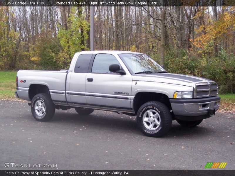 Light Driftwood Satin Glow / Agate Black 1999 Dodge Ram 1500 SLT Extended Cab 4x4