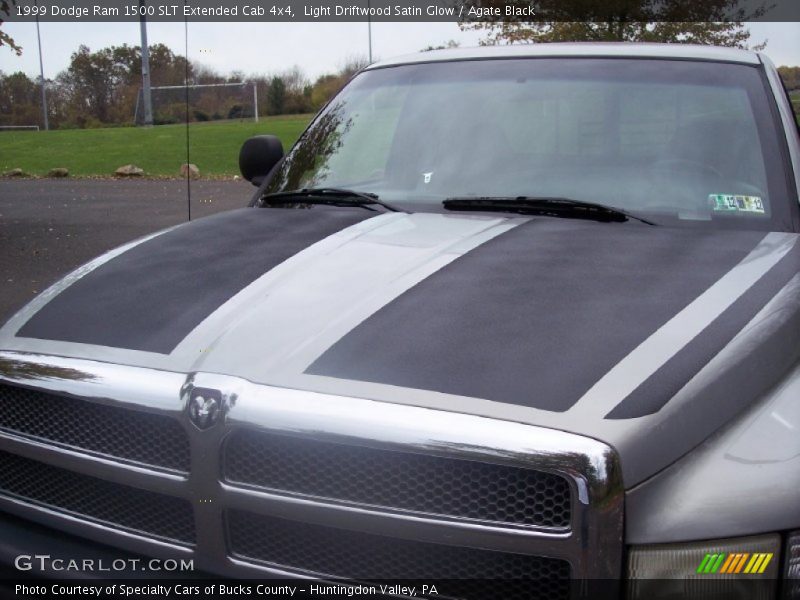 Light Driftwood Satin Glow / Agate Black 1999 Dodge Ram 1500 SLT Extended Cab 4x4