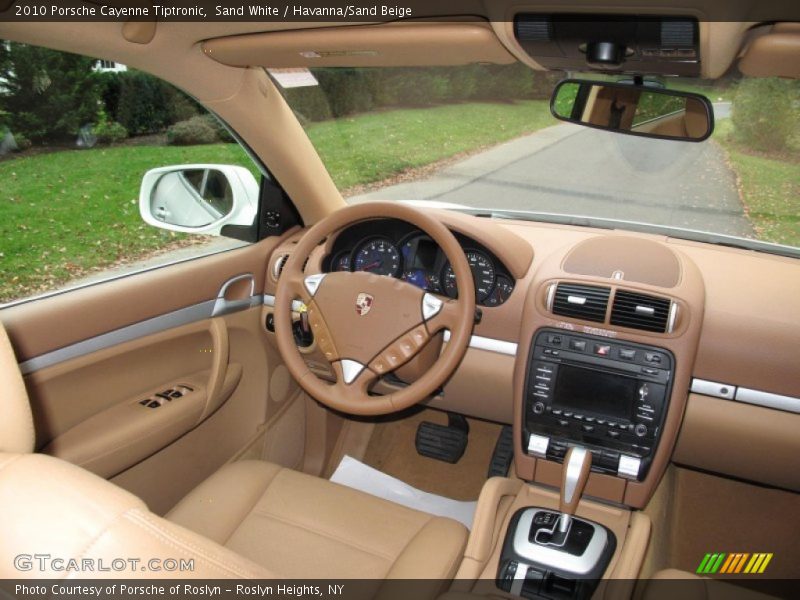 Sand White / Havanna/Sand Beige 2010 Porsche Cayenne Tiptronic