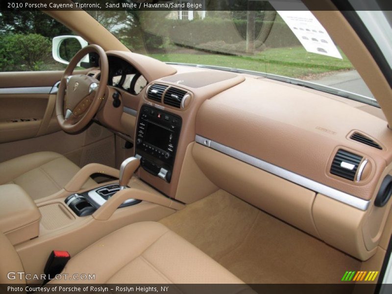 Sand White / Havanna/Sand Beige 2010 Porsche Cayenne Tiptronic