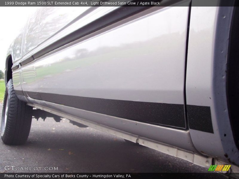 Light Driftwood Satin Glow / Agate Black 1999 Dodge Ram 1500 SLT Extended Cab 4x4