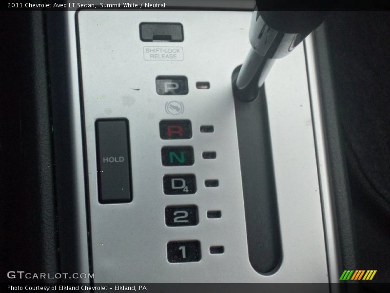 Summit White / Neutral 2011 Chevrolet Aveo LT Sedan