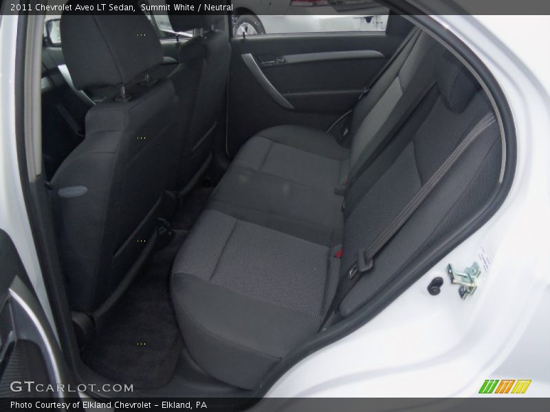 Summit White / Neutral 2011 Chevrolet Aveo LT Sedan