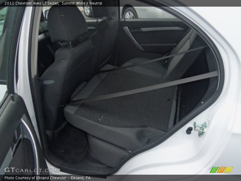 Summit White / Neutral 2011 Chevrolet Aveo LT Sedan