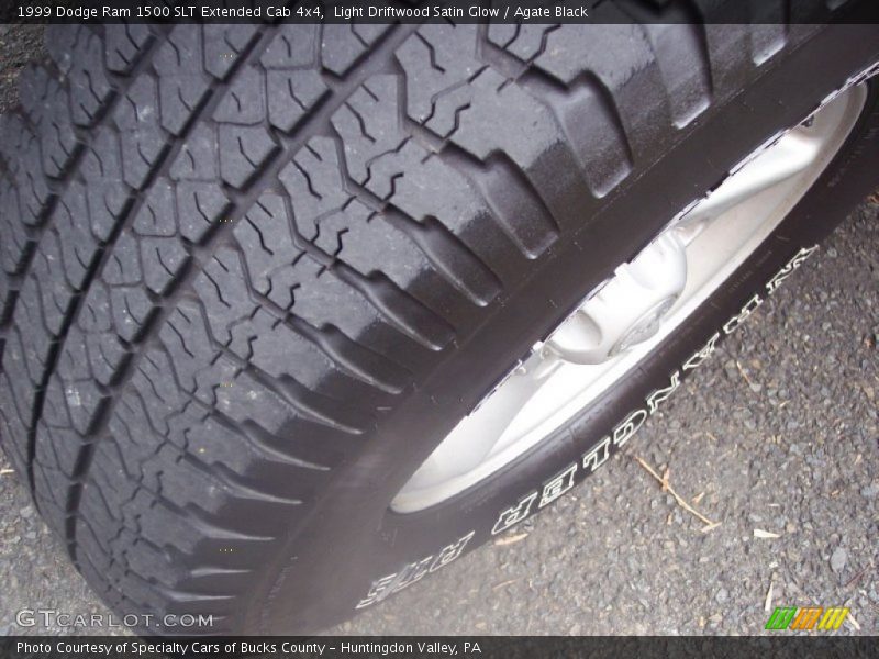 Light Driftwood Satin Glow / Agate Black 1999 Dodge Ram 1500 SLT Extended Cab 4x4