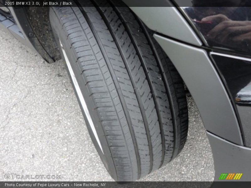 Jet Black / Black 2005 BMW X3 3.0i