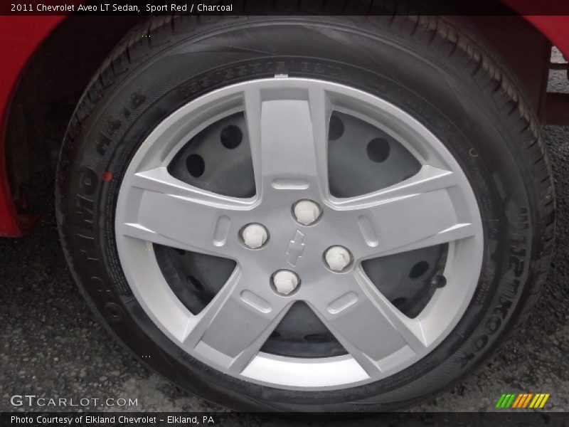 Sport Red / Charcoal 2011 Chevrolet Aveo LT Sedan
