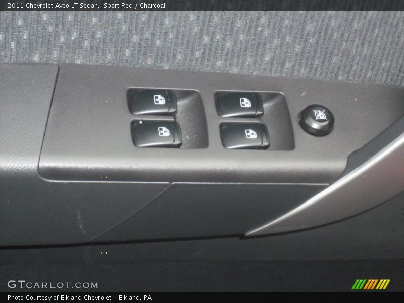 Sport Red / Charcoal 2011 Chevrolet Aveo LT Sedan