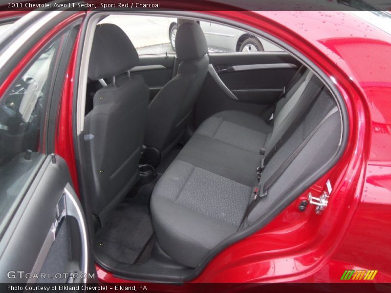 Sport Red / Charcoal 2011 Chevrolet Aveo LT Sedan