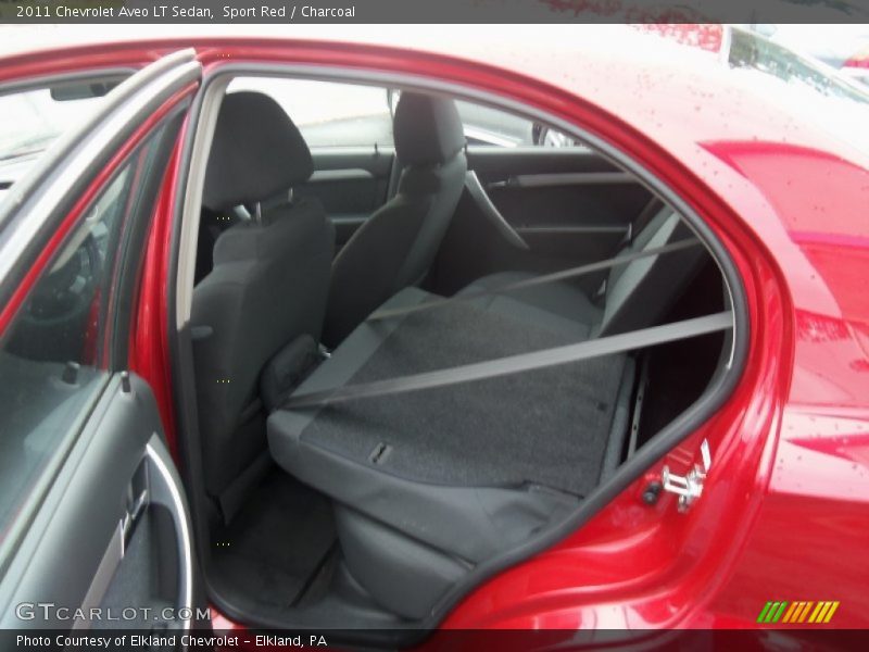 Sport Red / Charcoal 2011 Chevrolet Aveo LT Sedan