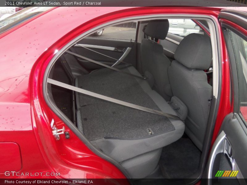 Sport Red / Charcoal 2011 Chevrolet Aveo LT Sedan