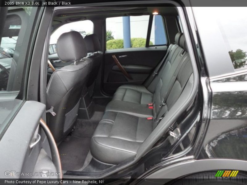 Jet Black / Black 2005 BMW X3 3.0i