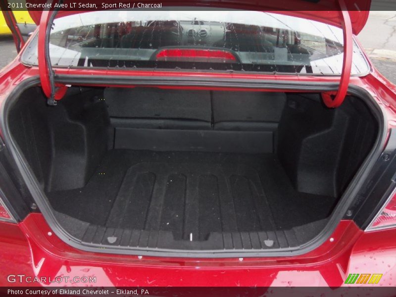 Sport Red / Charcoal 2011 Chevrolet Aveo LT Sedan