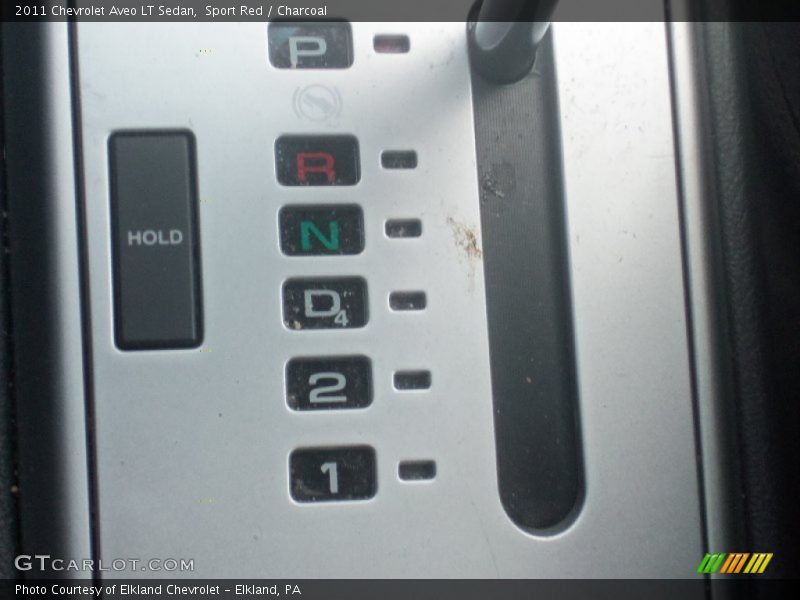 Sport Red / Charcoal 2011 Chevrolet Aveo LT Sedan