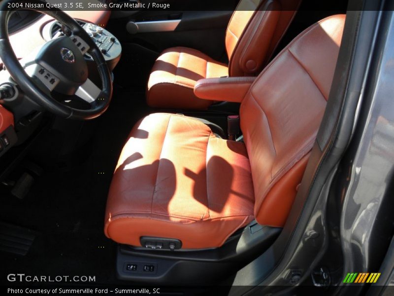  2004 Quest 3.5 SE Rouge Interior