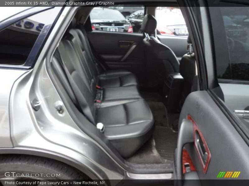Diamond Graphite Gray / Graphite 2005 Infiniti FX 35 AWD
