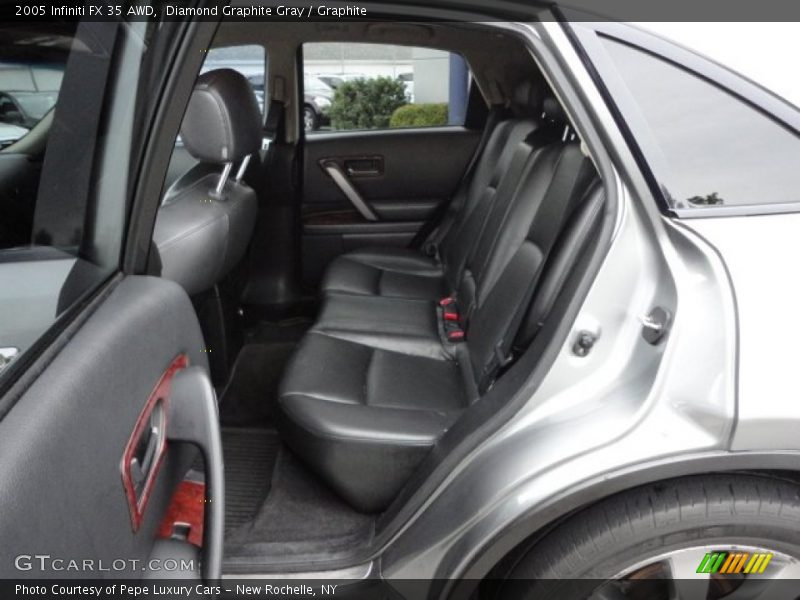 Diamond Graphite Gray / Graphite 2005 Infiniti FX 35 AWD
