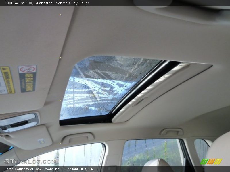 Alabaster Silver Metallic / Taupe 2008 Acura RDX