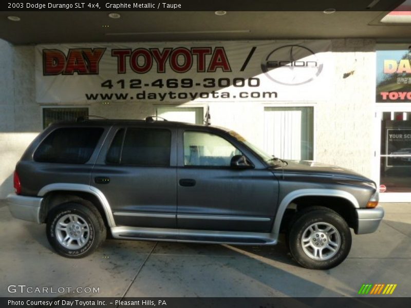 Graphite Metallic / Taupe 2003 Dodge Durango SLT 4x4