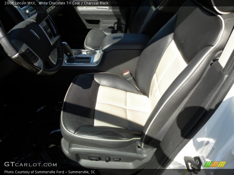 White Chocolate Tri Coat / Charcoal Black 2008 Lincoln MKX
