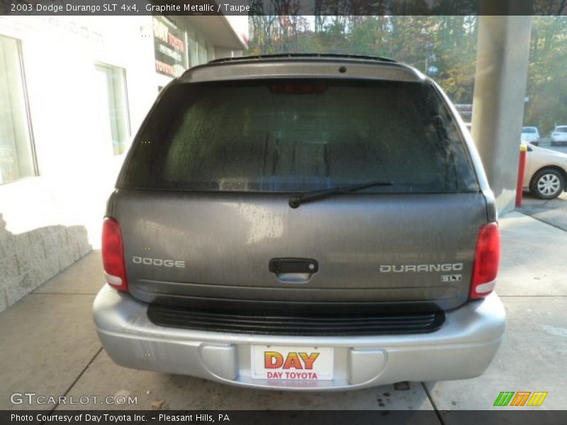 Graphite Metallic / Taupe 2003 Dodge Durango SLT 4x4