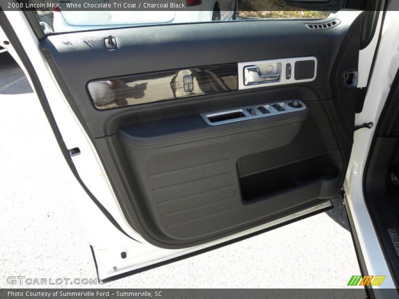 White Chocolate Tri Coat / Charcoal Black 2008 Lincoln MKX
