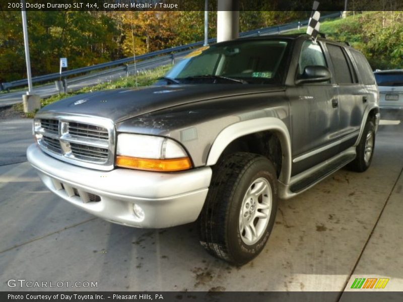 Graphite Metallic / Taupe 2003 Dodge Durango SLT 4x4
