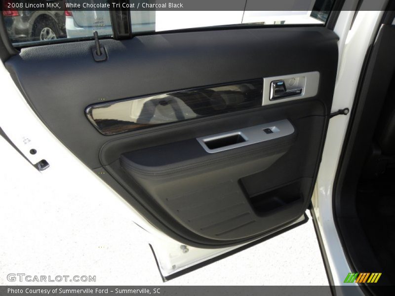 White Chocolate Tri Coat / Charcoal Black 2008 Lincoln MKX