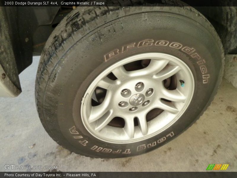 Graphite Metallic / Taupe 2003 Dodge Durango SLT 4x4